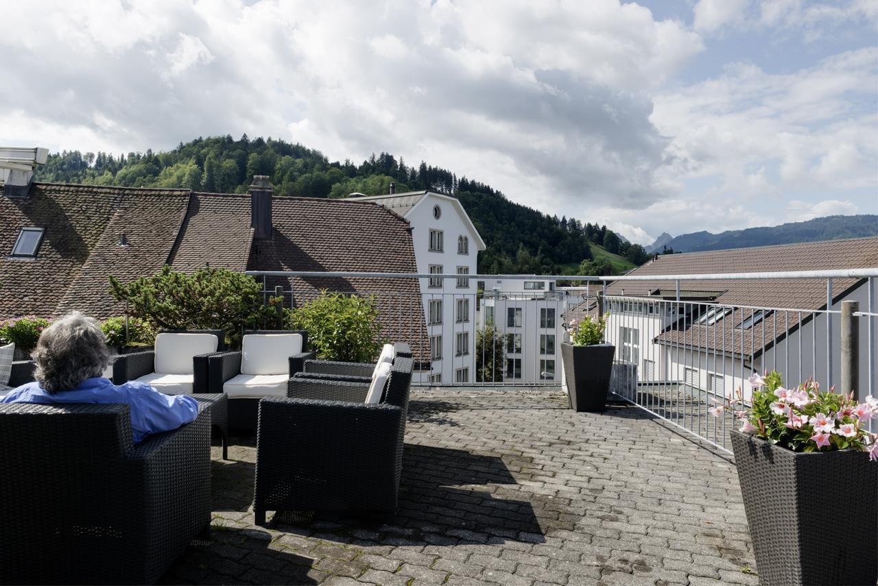 Kunsthotel Linde Garni Einsiedeln Exterior photo